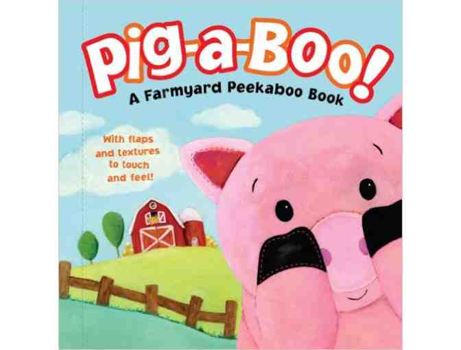 Framed Print and Signed Copy of Children's Book 'Pig-a-Boo!'