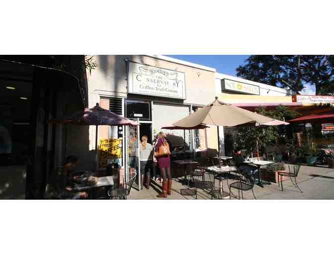 $25 Gift Certificate to The Conservatory for Coffee, Tea and Cocoa