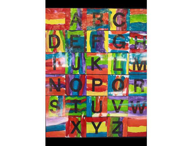 Multi-Colored Alphabet Photo by Artist, Janet Siegel