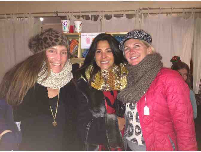 Purchase a Handknit Infinity Scarf from Scarves for Schools (10 available)