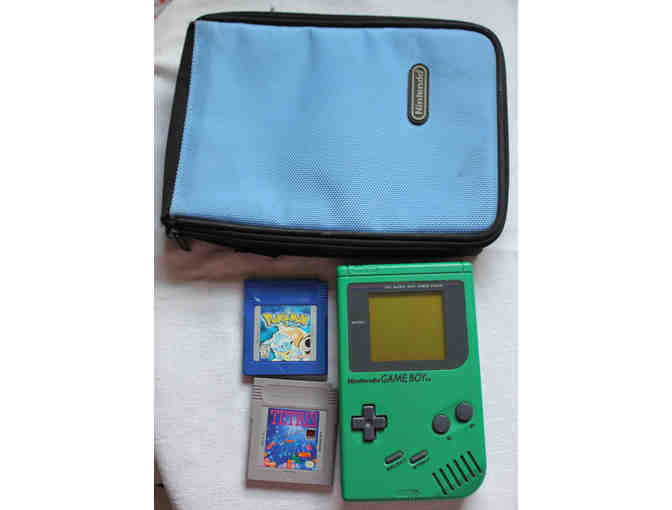 Original Nintendo Game Boy* + Pokemon Blue & Tetris Games