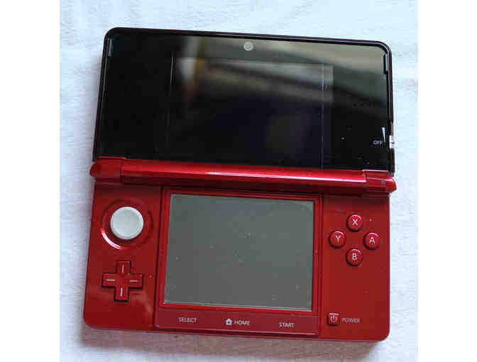 Nintendo 3DS - Red + Black Case