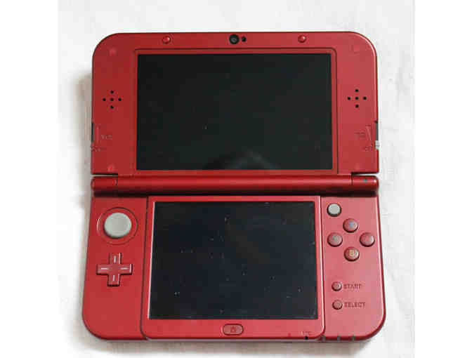 'New' Nintendo 3DS XL - Red + Mario Case #2
