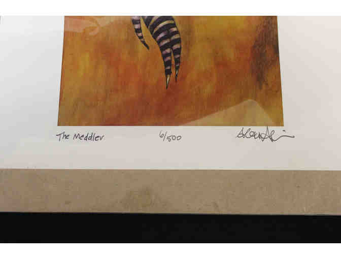 'The Meddler' Art 18 x 8 3/4
