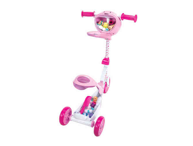 Disney Junior Minnie Mouse Secret Storage 3 Wheel Scooter by Huffy - NEW