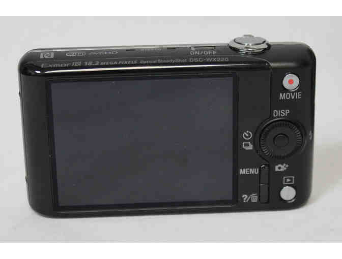 Sony Cyber-shot DSC-WX220 18.2MP 10x Zoom Digital Camera + Case