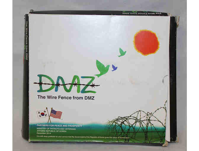 KOREAN WAR The Wire Fence from DMZ Limited Edition Military Plaque - NEW