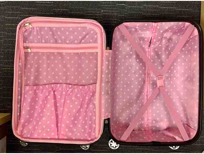 Rockland Hardside Spinner Suitcase - 22x13x9 - pink