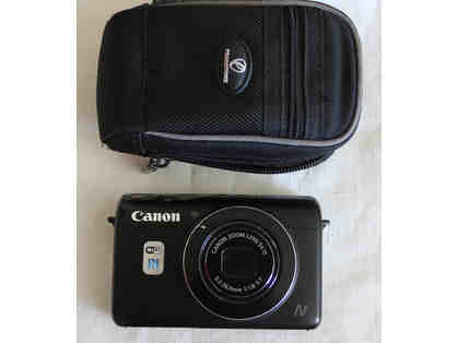 Canon PowerShot N100 HS 12.1MP Digital Camera - Black