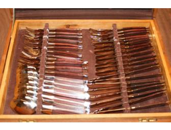 Bronze Flatware Set