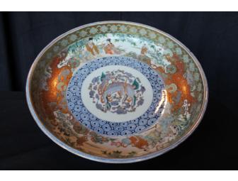 Japanese Imari Bowl with 'Kirin' Center
