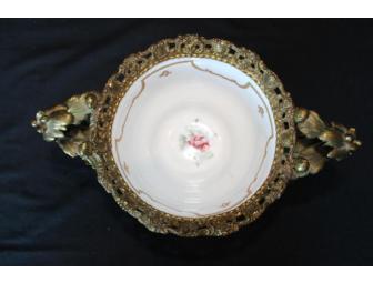 French Bronze Mounted Chinese Centerpiece