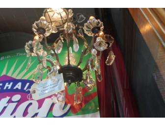 French Bronze Crystal Chandelier