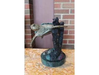 Bronze Sculpture of a Turtle 'The Reef Dancer'