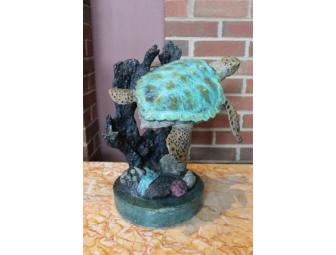 Bronze Sculpture of a Turtle 'The Reef Dancer'