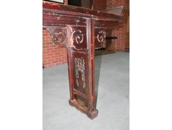 Chinese Elm and Pine Altar Table