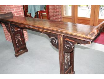 Chinese Elm and Pine Altar Table