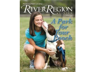 Full-Page Ad in River Region Living Magazine