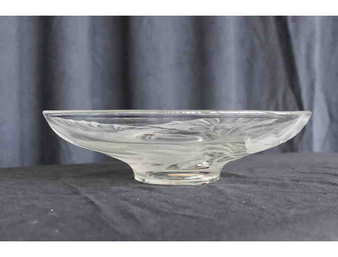 Crystal Hand-Etched Bowl