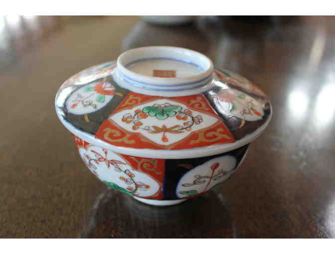 Imari Covered Rice Bowl