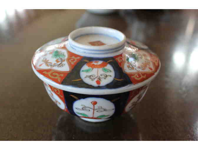 Imari Covered Rice Bowl