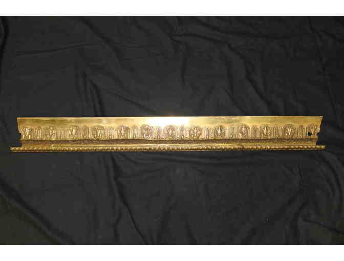 Pair of Bronze Chenets