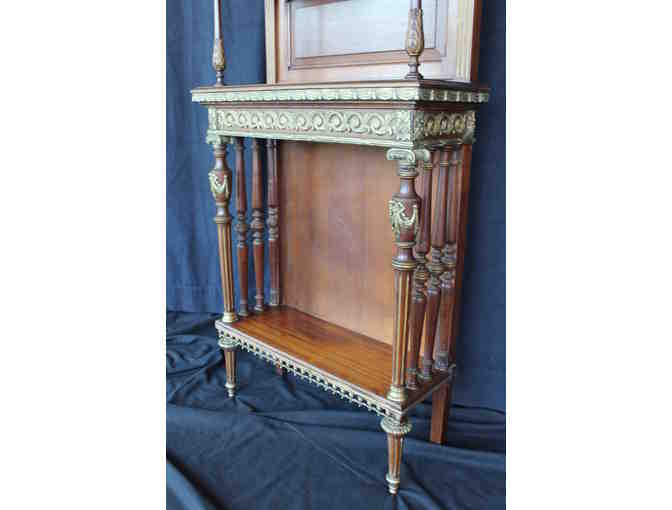 Bronze Mounted Mahogany Hall Cabinet