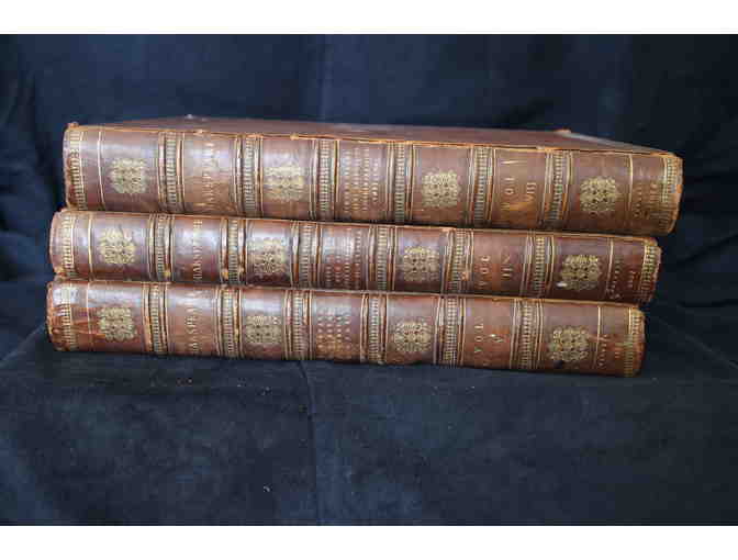 Three Volumes of Shakespeare's Folios