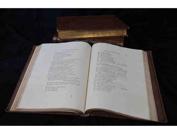 Three Volumes of Shakespeare's Folios
