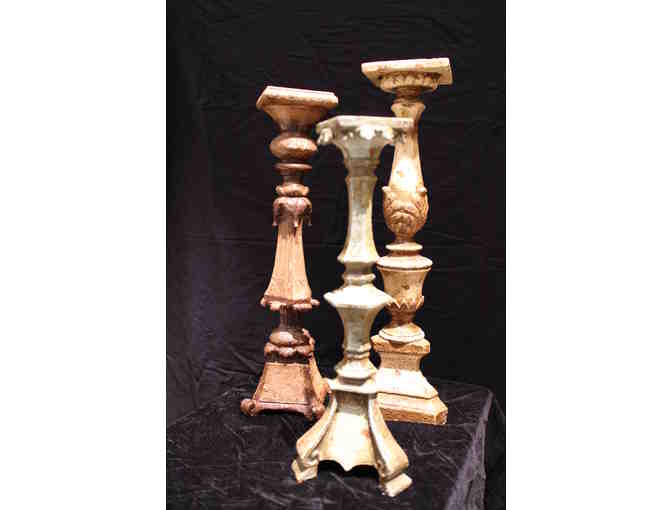 Trio of Candlesticks