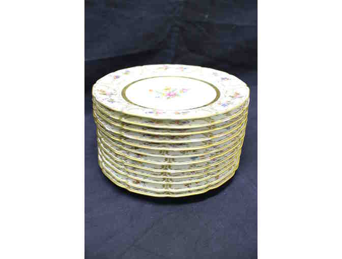 Set of 12 Limoges Dinner Plates