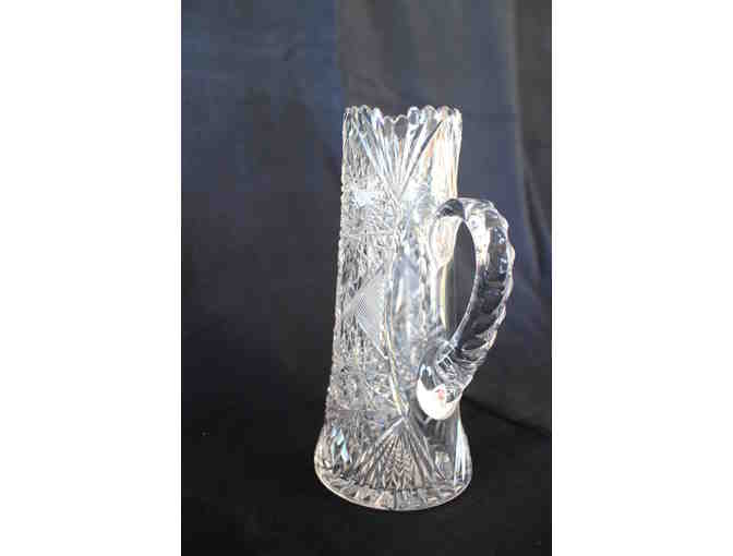 Cut Glass Pitcher- Brilliant Period