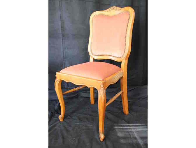 Six Oak Country French Dining Chairs