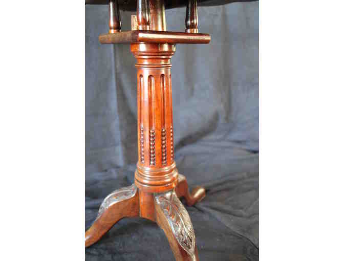 Irish Chippendale Mahogany Tripod Table