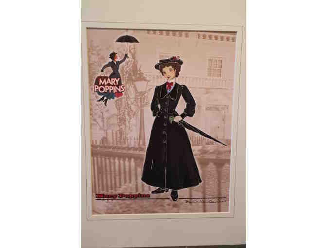 Costume Renderings Bert & Mary Poppins