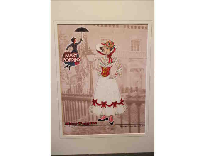 Costume Renderings- Bert and Mary Poppins in Jolly Holiday