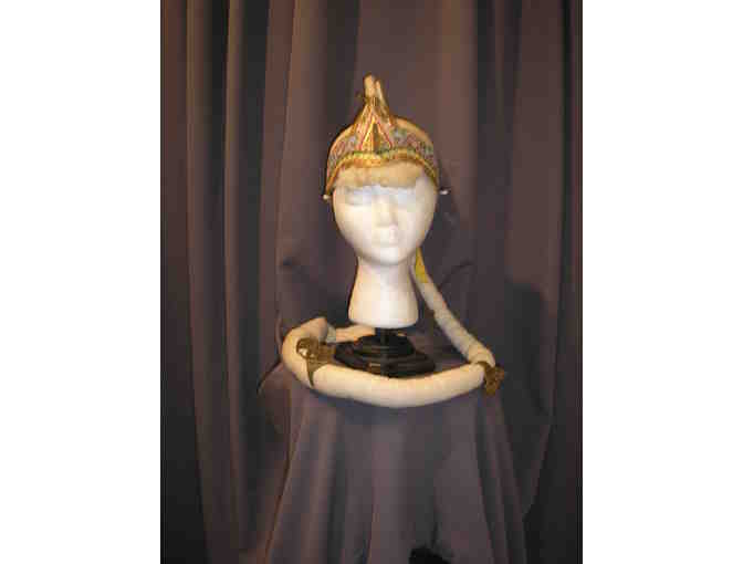 Vintage Indonesian Hindu Ramayana Epic Headdresses and Costume Pieces