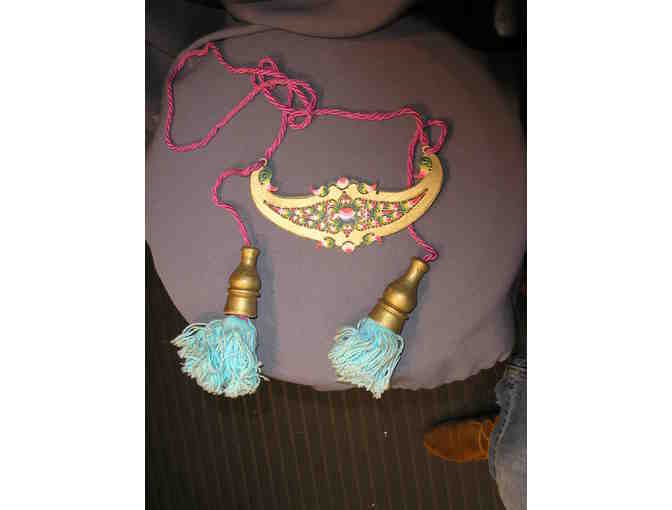 Vintage Indonesian Hindu Ramayana Epic Headdresses and Costume Pieces