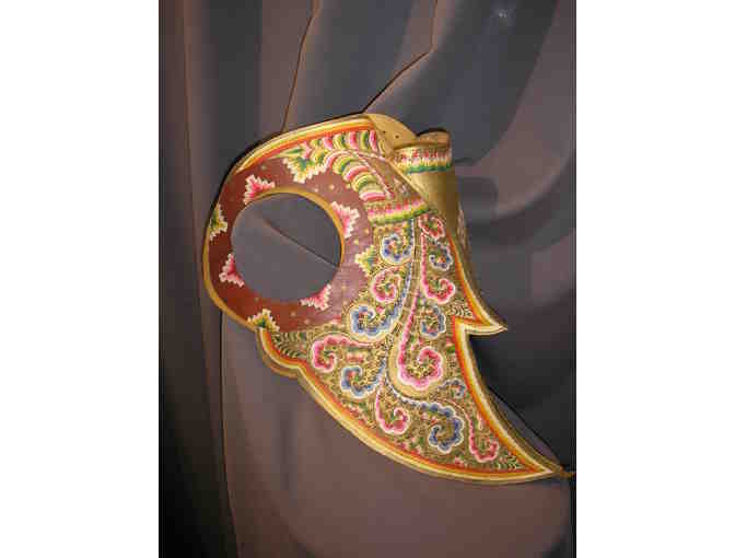 Vintage Indonesian Hindu Ramayana Epic Headdresses and Costume Pieces