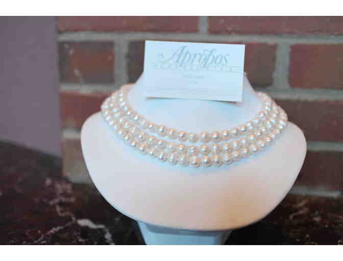 Hand-Knotted Freshwater Pearl Necklace