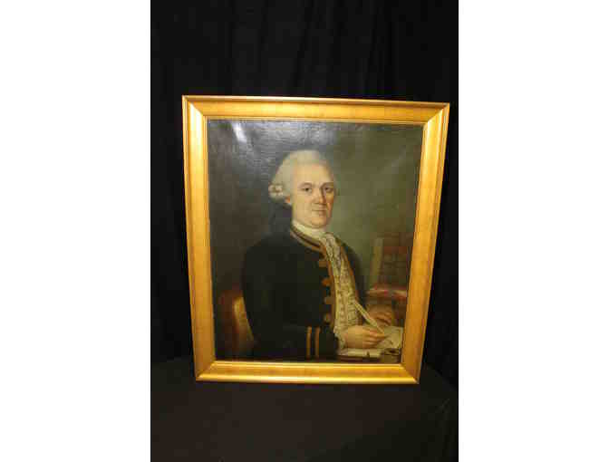 Oil on Canvas- English Gent and Lady