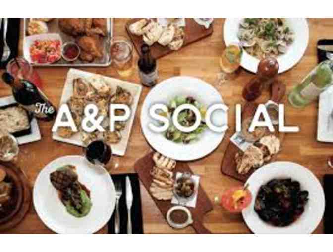 Dinner for Four at The A&P Social
