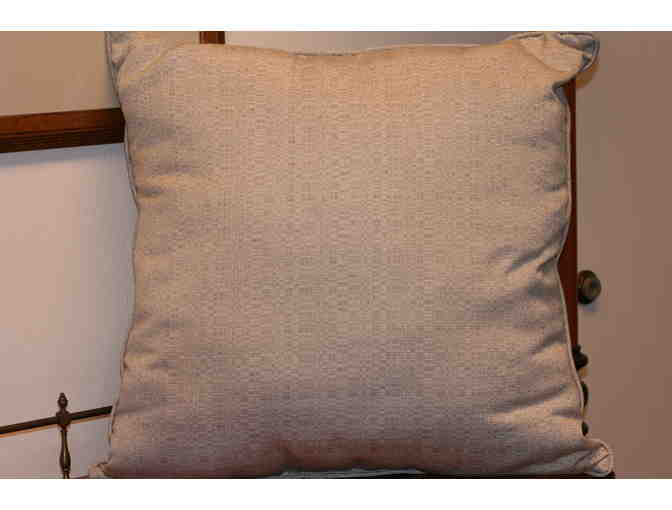 Two (2) Linen Pillows from Cushion Source