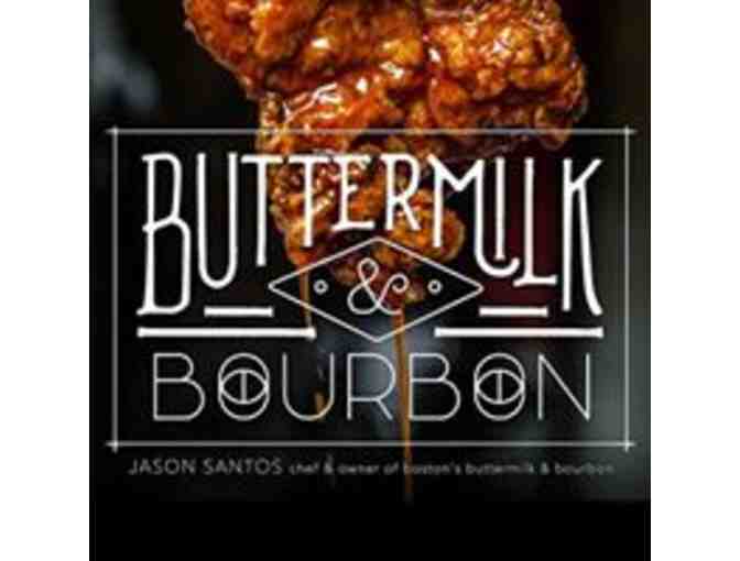 Buttermilk & Bourbon Gift Card & Autographed Jason Santos Cookbook