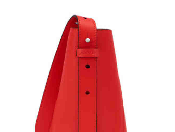 Lanvin Small Hook Bag in Red