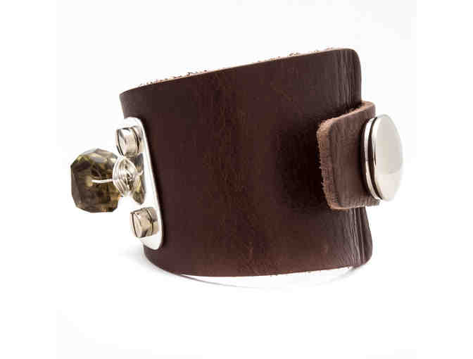 Taylor & Tessier Leather Triangle Cuff