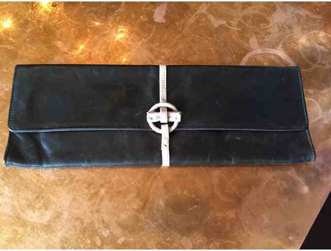 Italian Leather Clutch from Covet