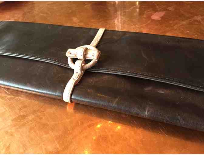 Italian Leather Clutch from Covet