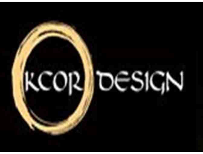 KCOR Design White Moonstone Bead Necklace and Matching Bracelet Set