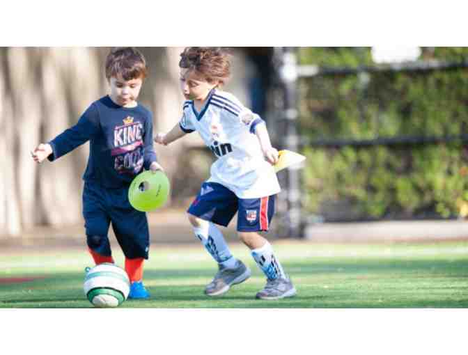 Youth Soccer League Entry at Asphalt Green on the Upper East Side
